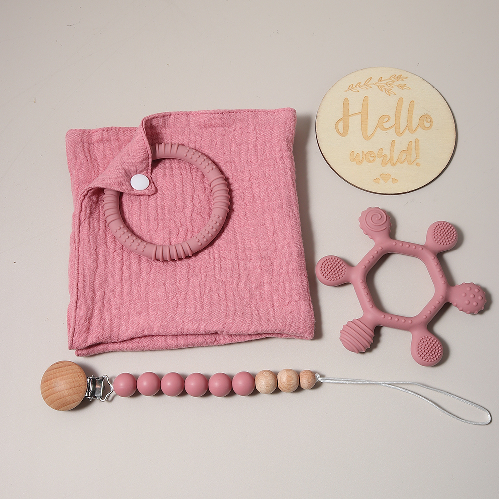 Baby Food Teether - HOT SALE 100% muslin cotton baby