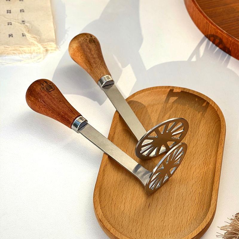 Veggie Baby Food - Japanese Potato Masher Stainless Steel Crusher