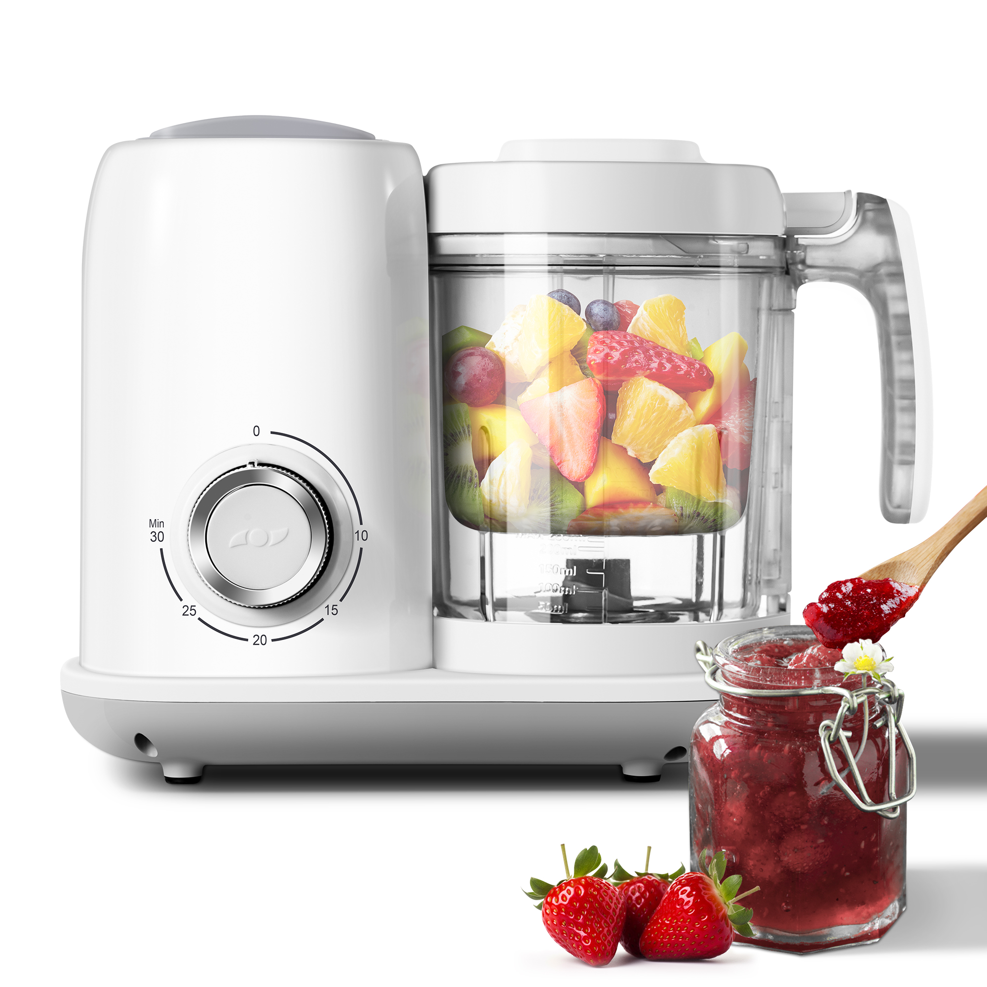 Baby Food Steamer Baby Safe - Baby Food Maker, 4 in 1