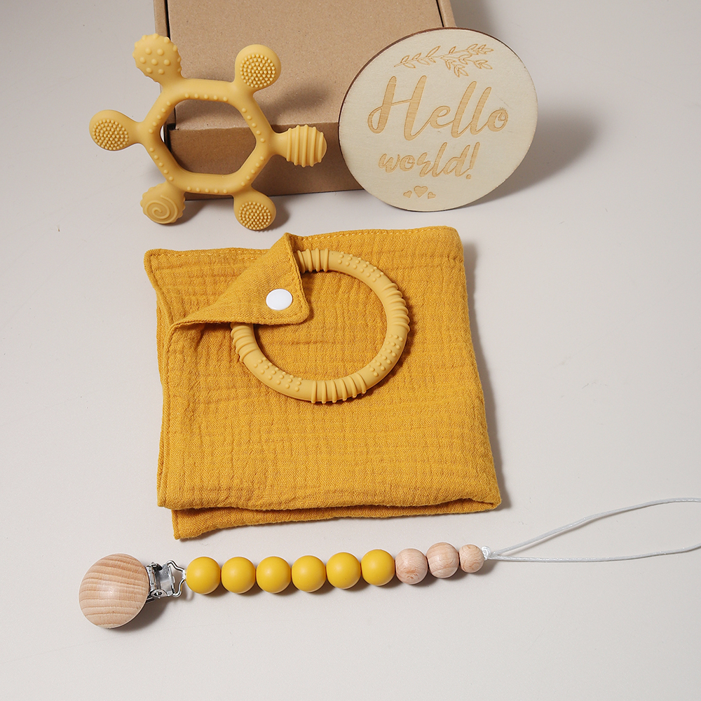 HOT SALE 100% muslin cotton ba - огляд і ціна Baby Food Teether