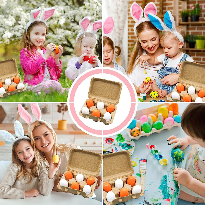 6pcs Wooden Eggs Toy Egg Kitch - огляд і ціна Baby Food Cooking Set