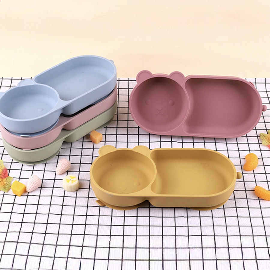 Baby Silicone Suction Cup Bowl - огляд і ціна Baby Food Dinner