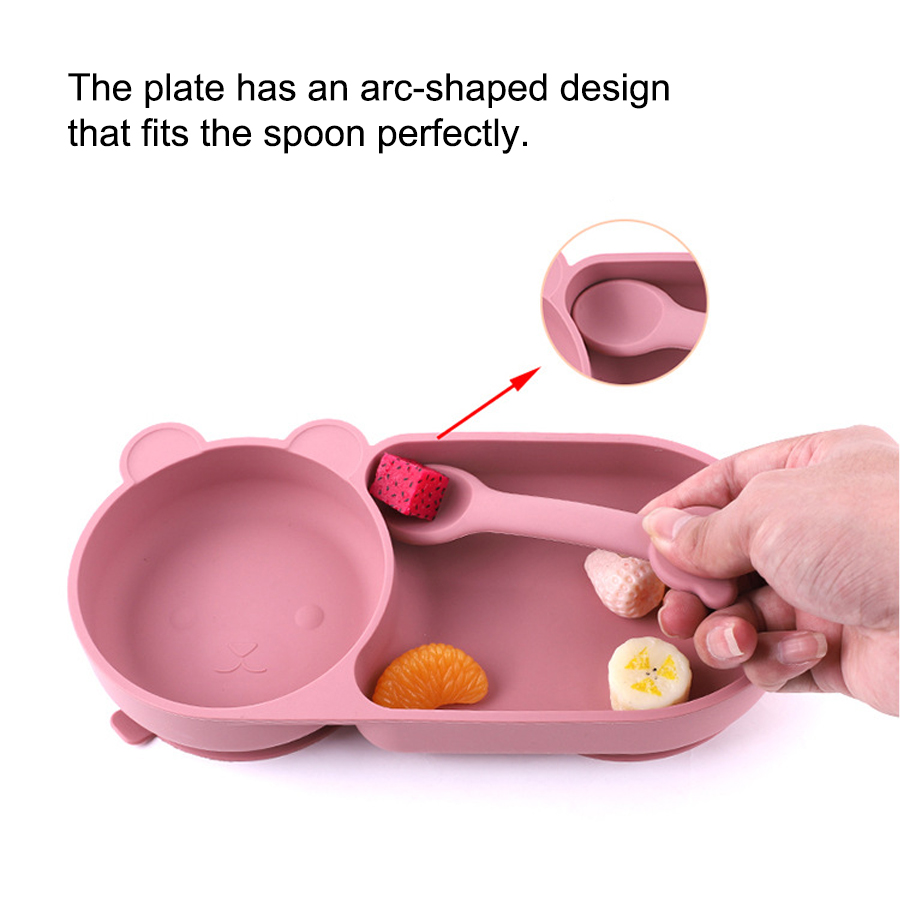 Baby Silicone Suction Cup Bowl - огляд і ціна Baby Food Dinner