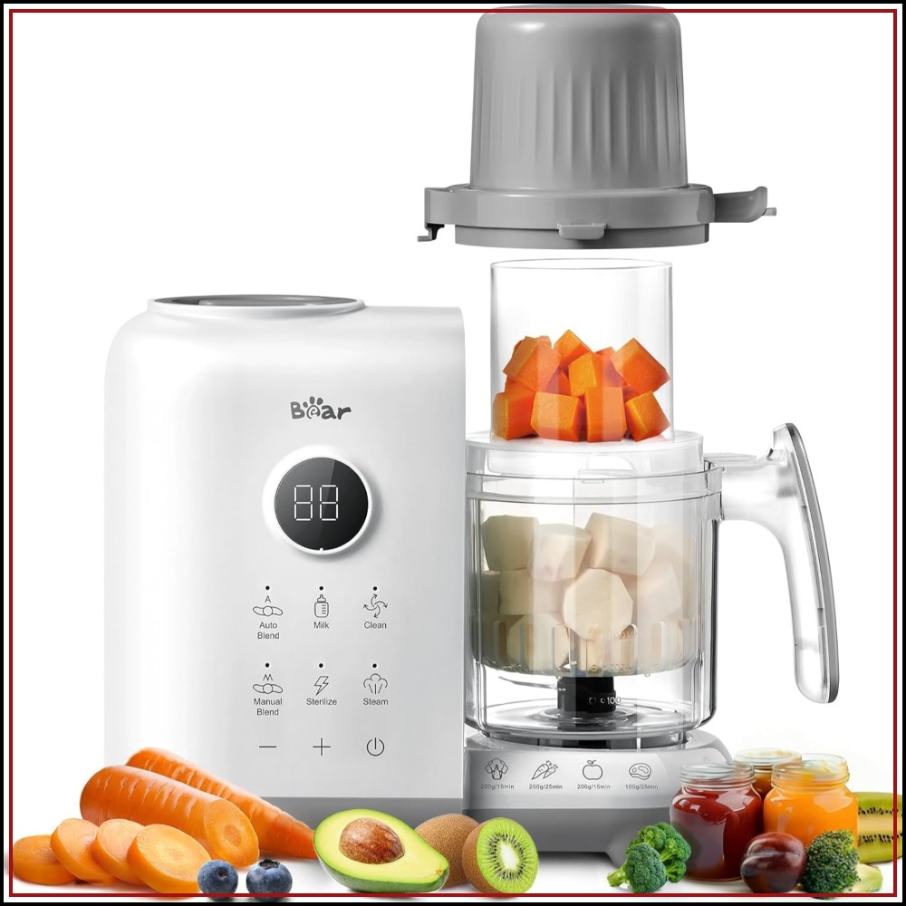 18.5oz Dual-Layer Baby Food Ma - огляд і ціна Baby Food Maker And Steamer