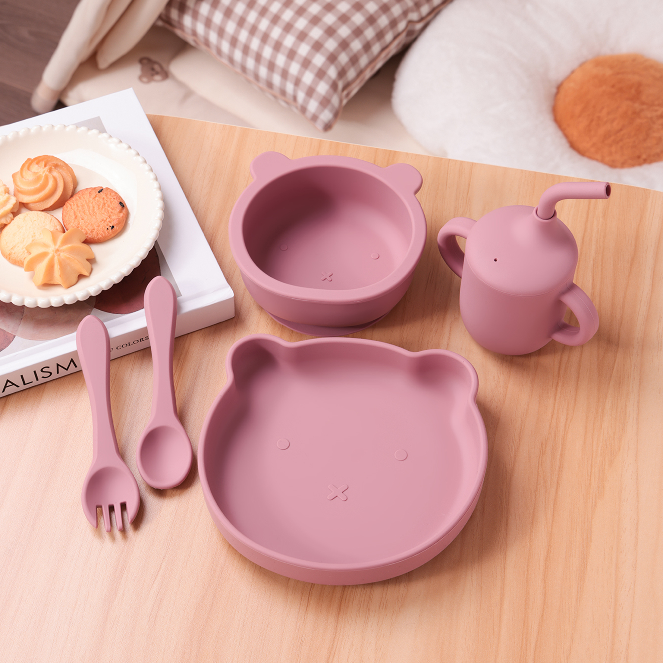 Color Kids 5PCS Silicone Feedi - огляд і ціна Baby Food Dinner