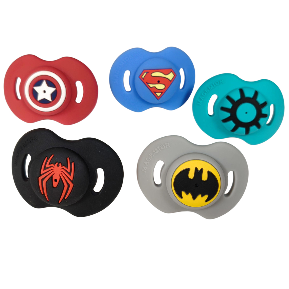 1PC food grade super hero Sili - огляд і ціна Baby Food Grade