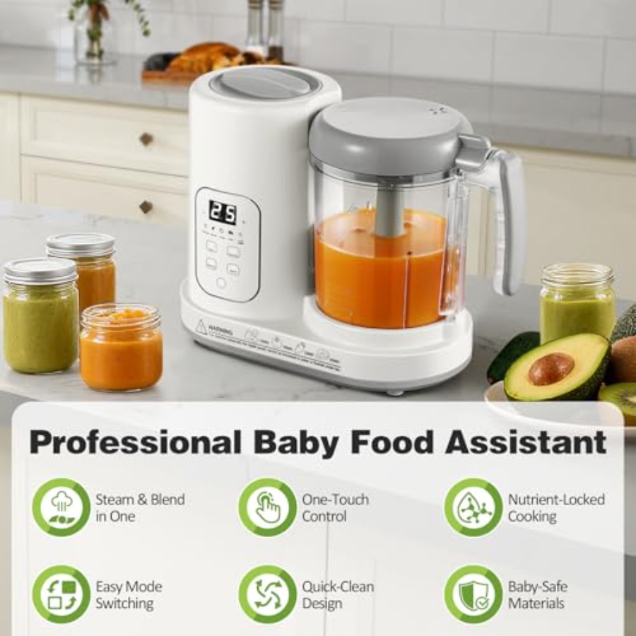 Baby Food Maker Pro Steamer Bl - огляд і ціна Baby Food Maker And Steamer