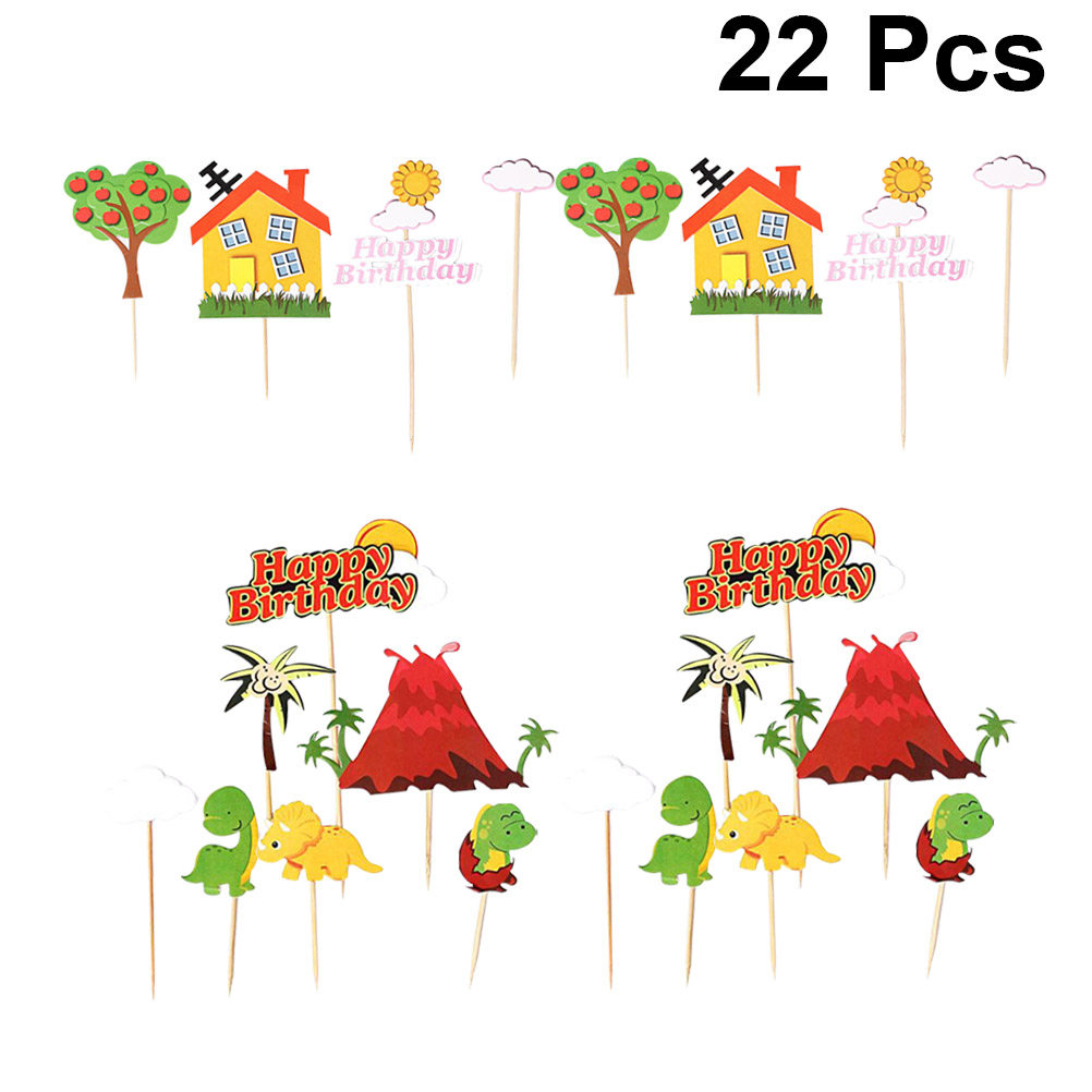 22Pcs Dinosaur and House Theme - огляд і ціна Baby Food Dessert