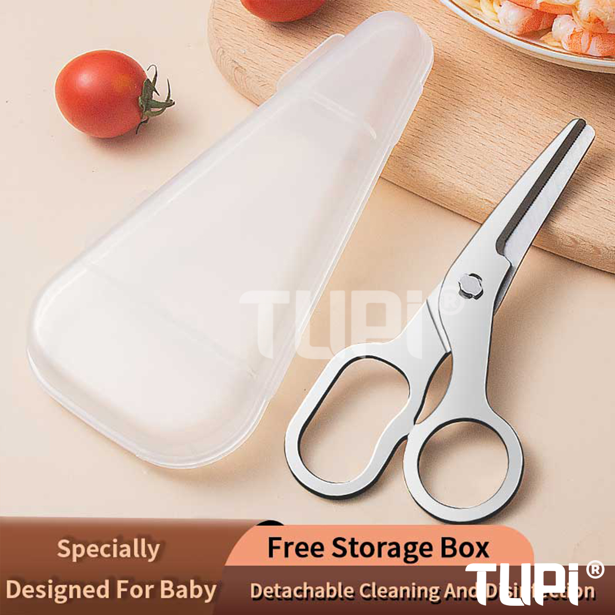 TUPI Baby Food Scissors - Food - огляд і ціна Veggie Baby Food