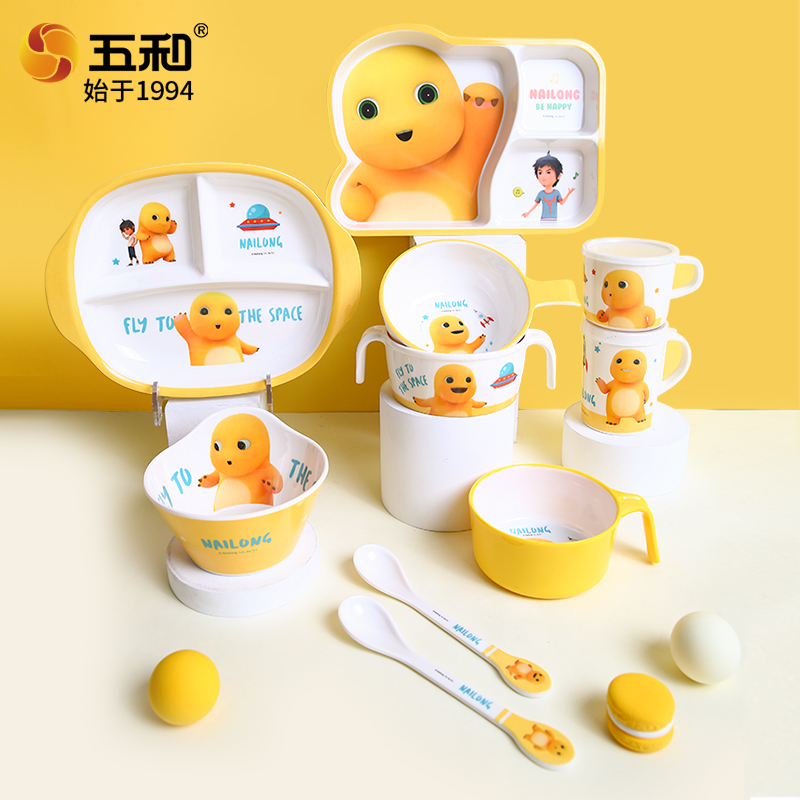 NAILONG Cute Tableware Anime t - огляд і ціна Baby Food Dinner
