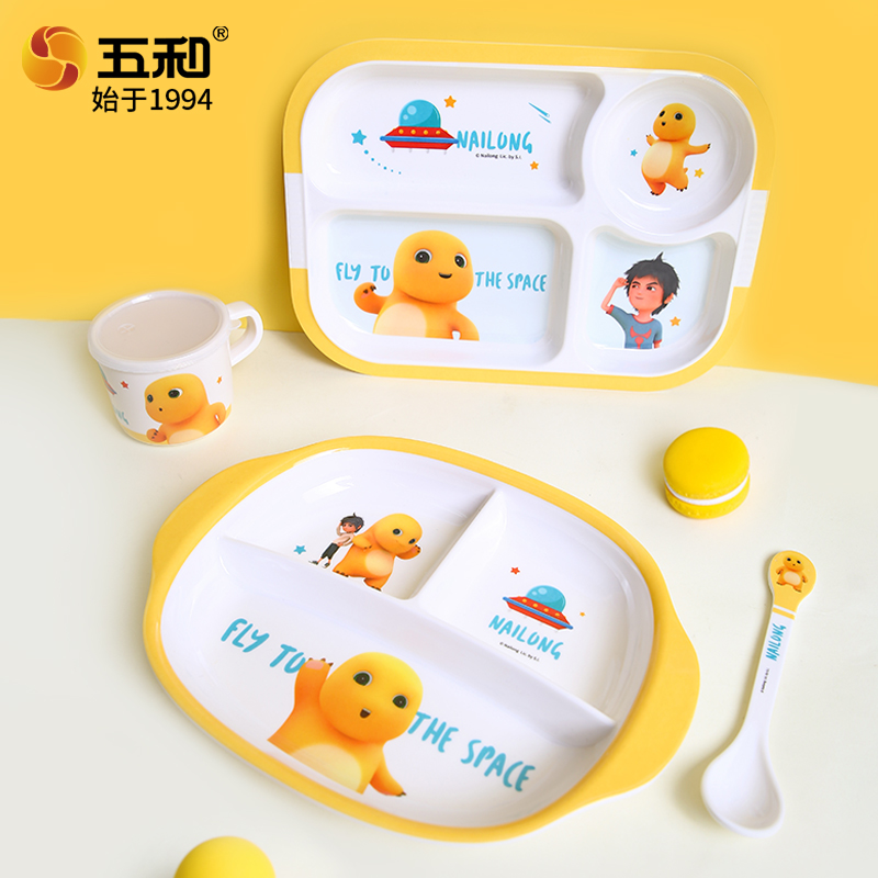 NAILONG Cute Tableware Anime t - огляд і ціна Baby Food Dinner