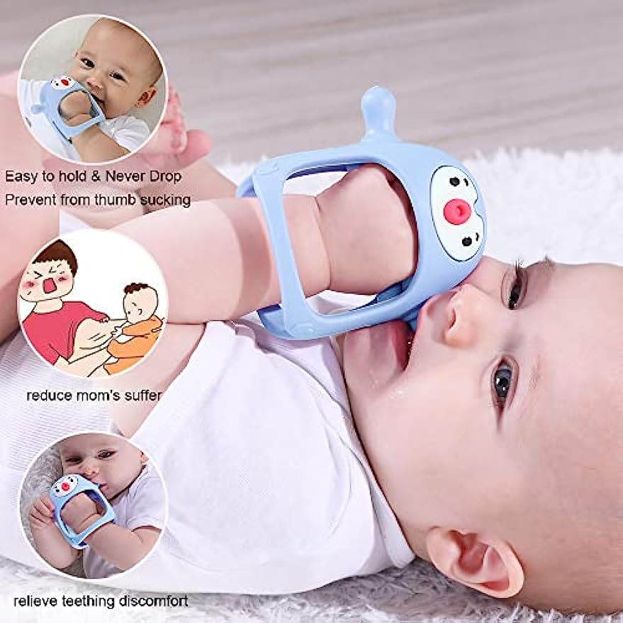 Never Drop Silicone Teething T - огляд і ціна Baby Food Teether