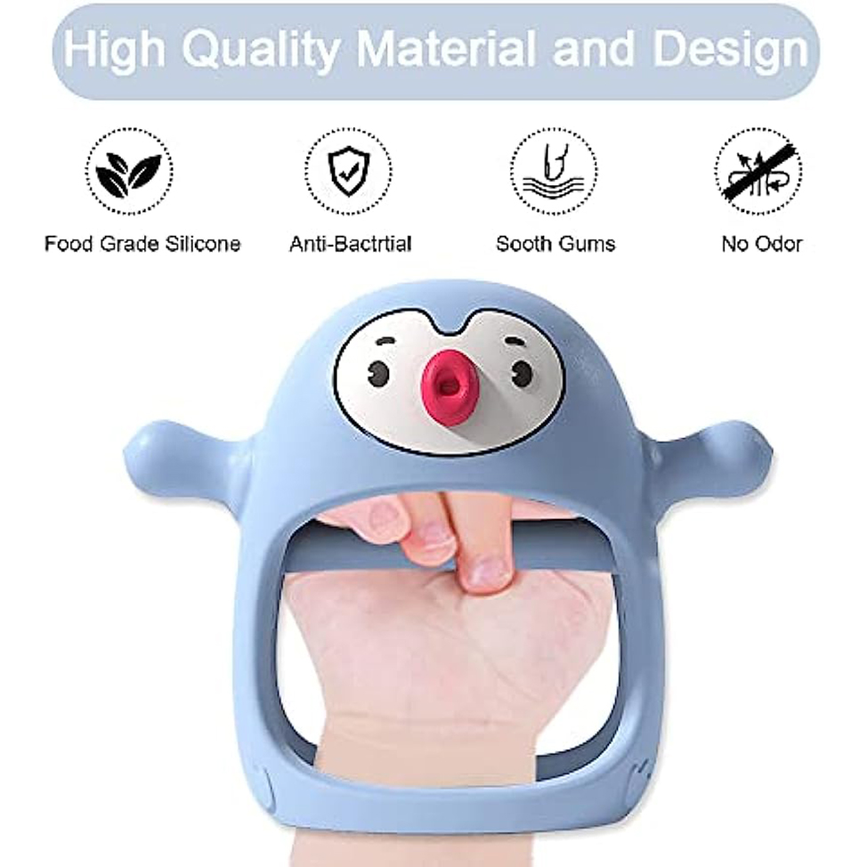 Never Drop Silicone Teething T - огляд і ціна Baby Food Teether