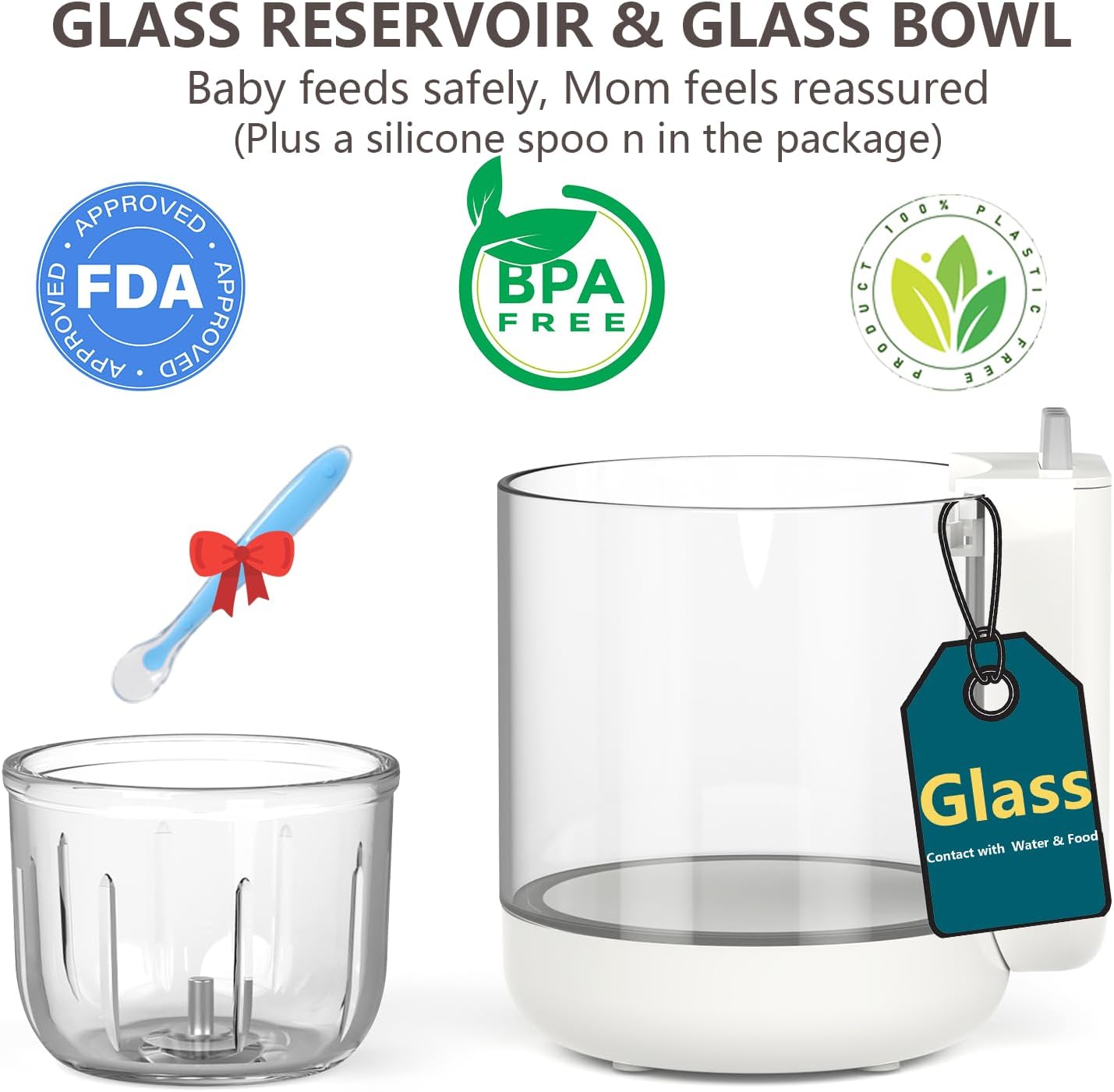9-in-1 Baby Food Maker: Glass  - огляд і ціна Baby Food Maker And Steamer