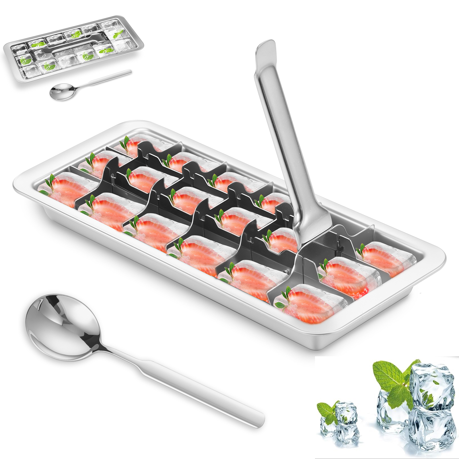 Vintage Stainless Steel Ice Cu - огляд і ціна Veggie Baby Food