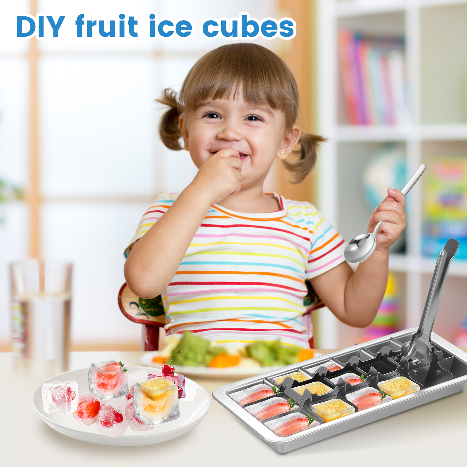 Vintage Stainless Steel Ice Cu - огляд і ціна Veggie Baby Food