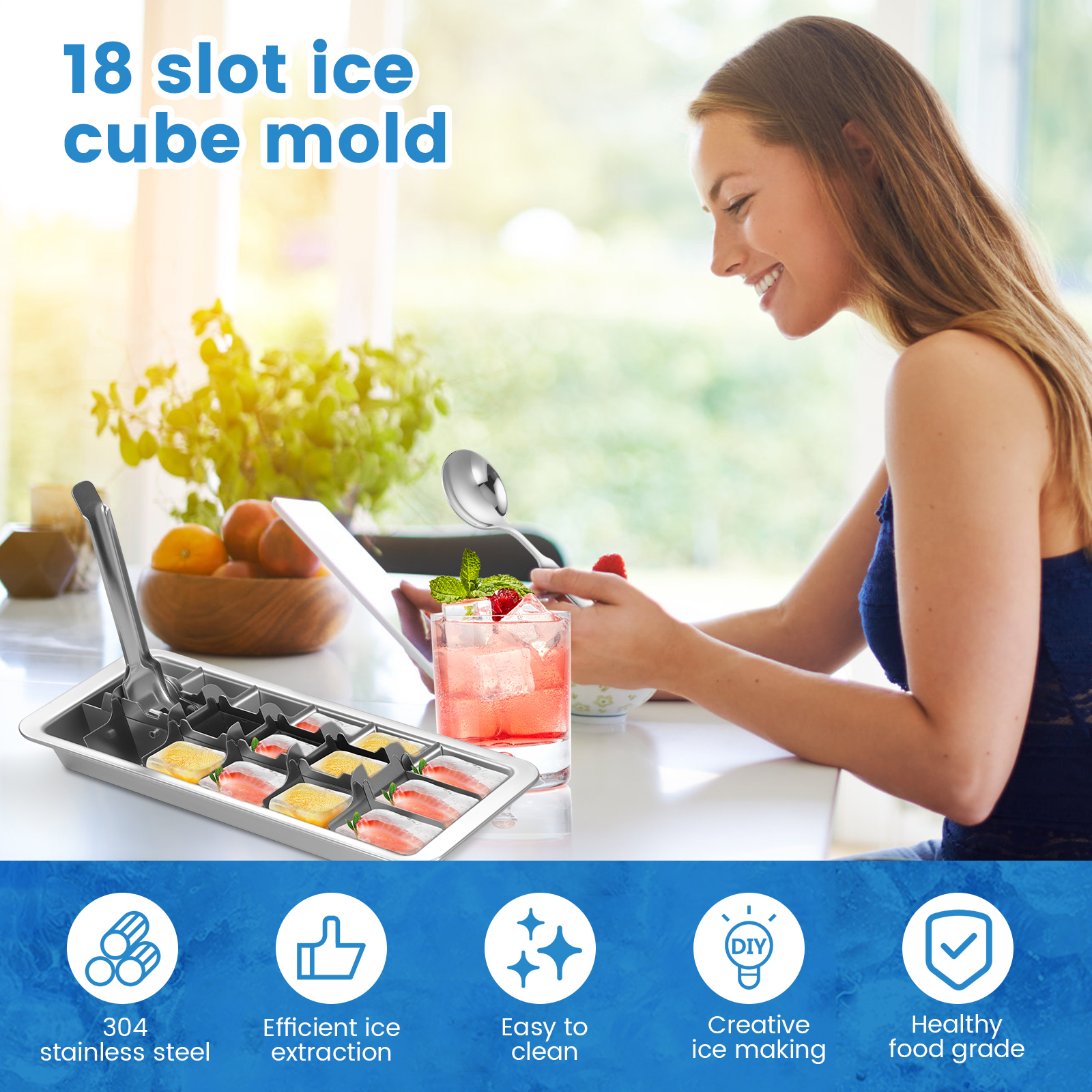 Vintage Stainless Steel Ice Cu - огляд і ціна Veggie Baby Food