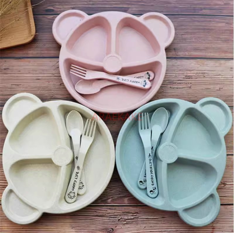 Children's Dining Plate Set Di - огляд і ціна Baby Food Grade