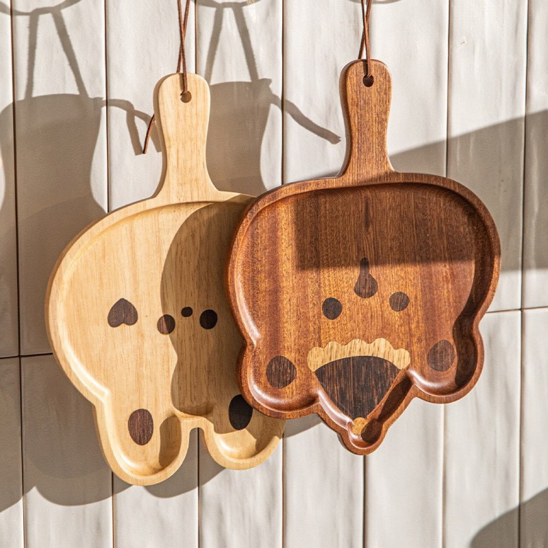 Wooden Cartoon Tray Creative C - огляд і ціна Baby Food Dessert