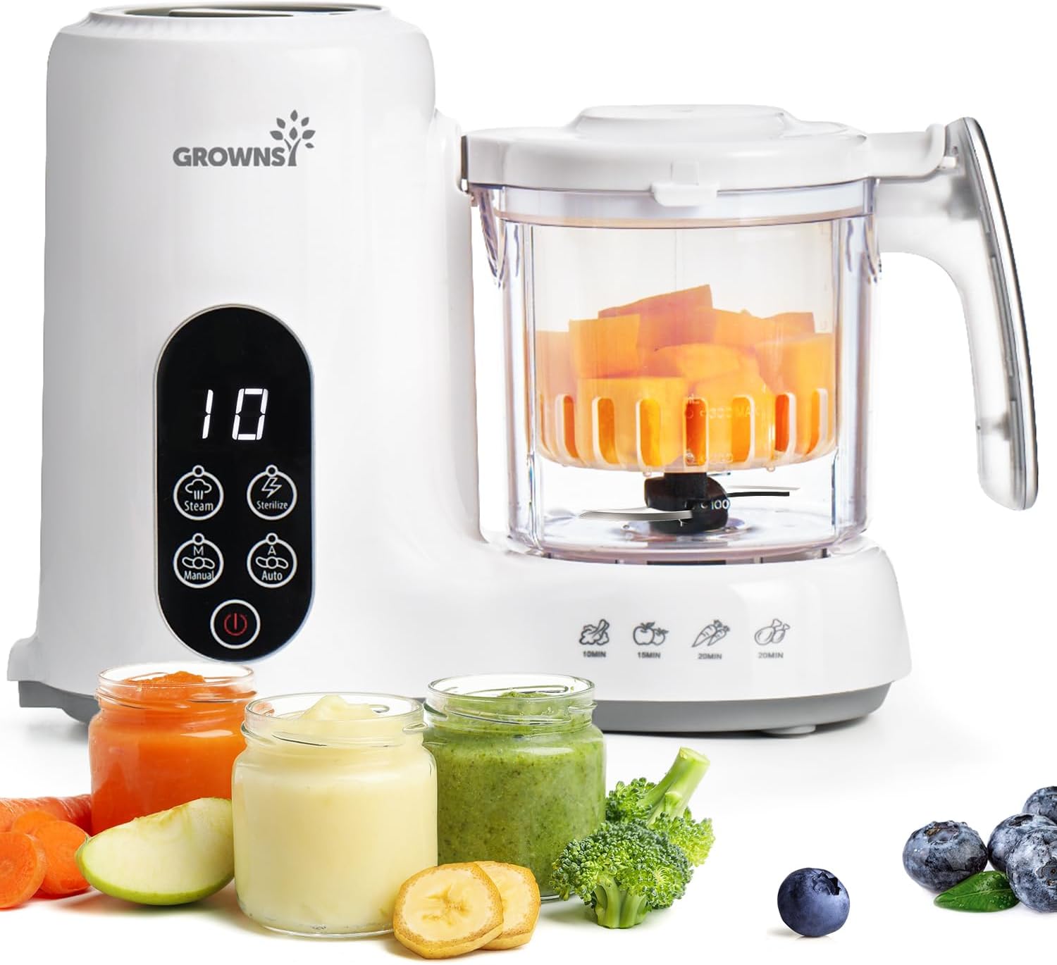 Baby Food Maker Steamer Blende - огляд і ціна Baby Food Maker And Steamer