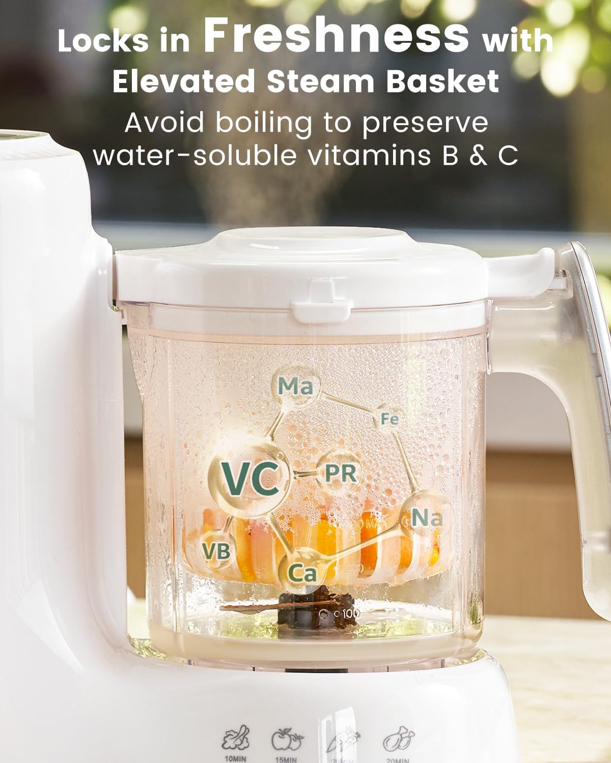 Baby Food Maker Steamer Blende - огляд і ціна Baby Food Maker And Steamer