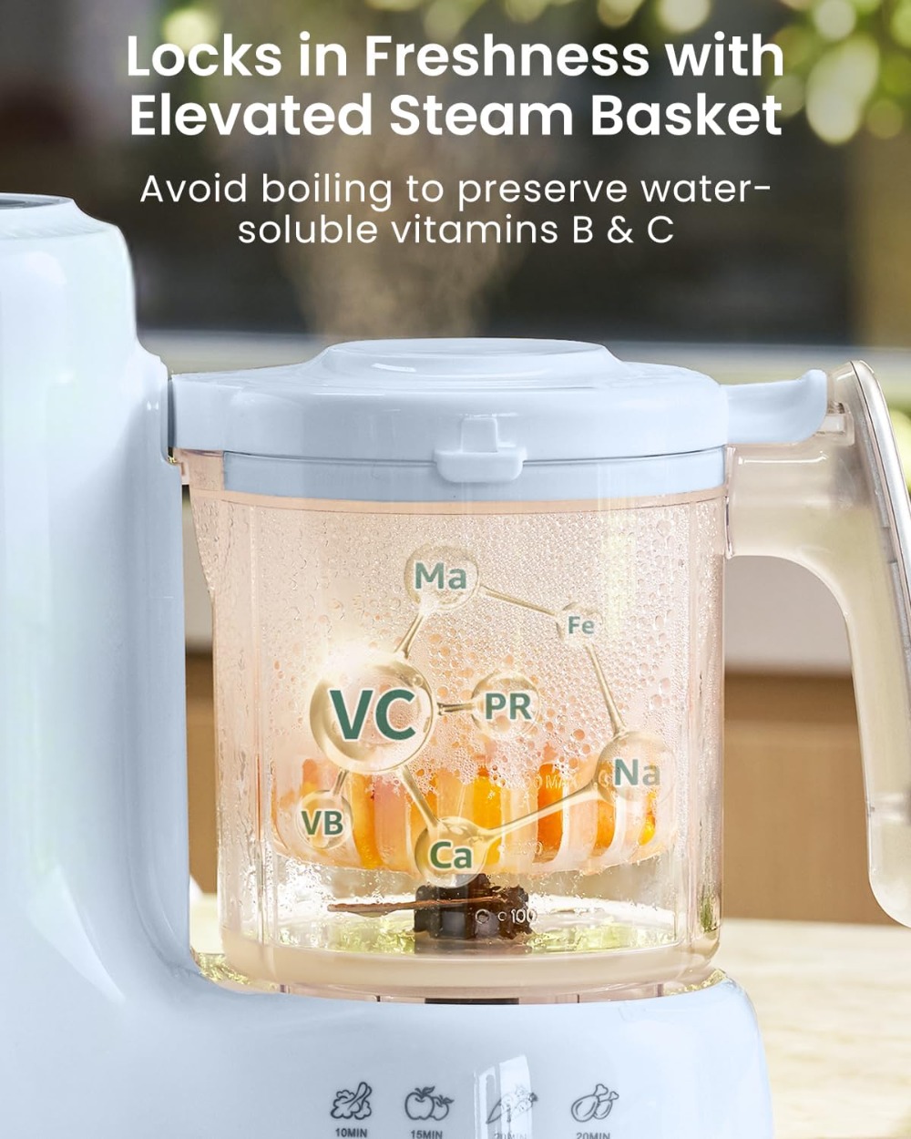 Baby Food Maker with Steam Bas - огляд і ціна Baby Food Maker And Steamer