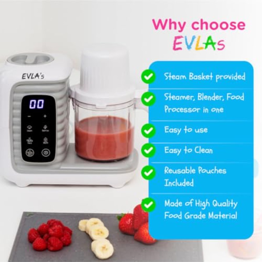 Double Baby Food Maker with 2  - огляд і ціна Baby Food Maker And Steamer