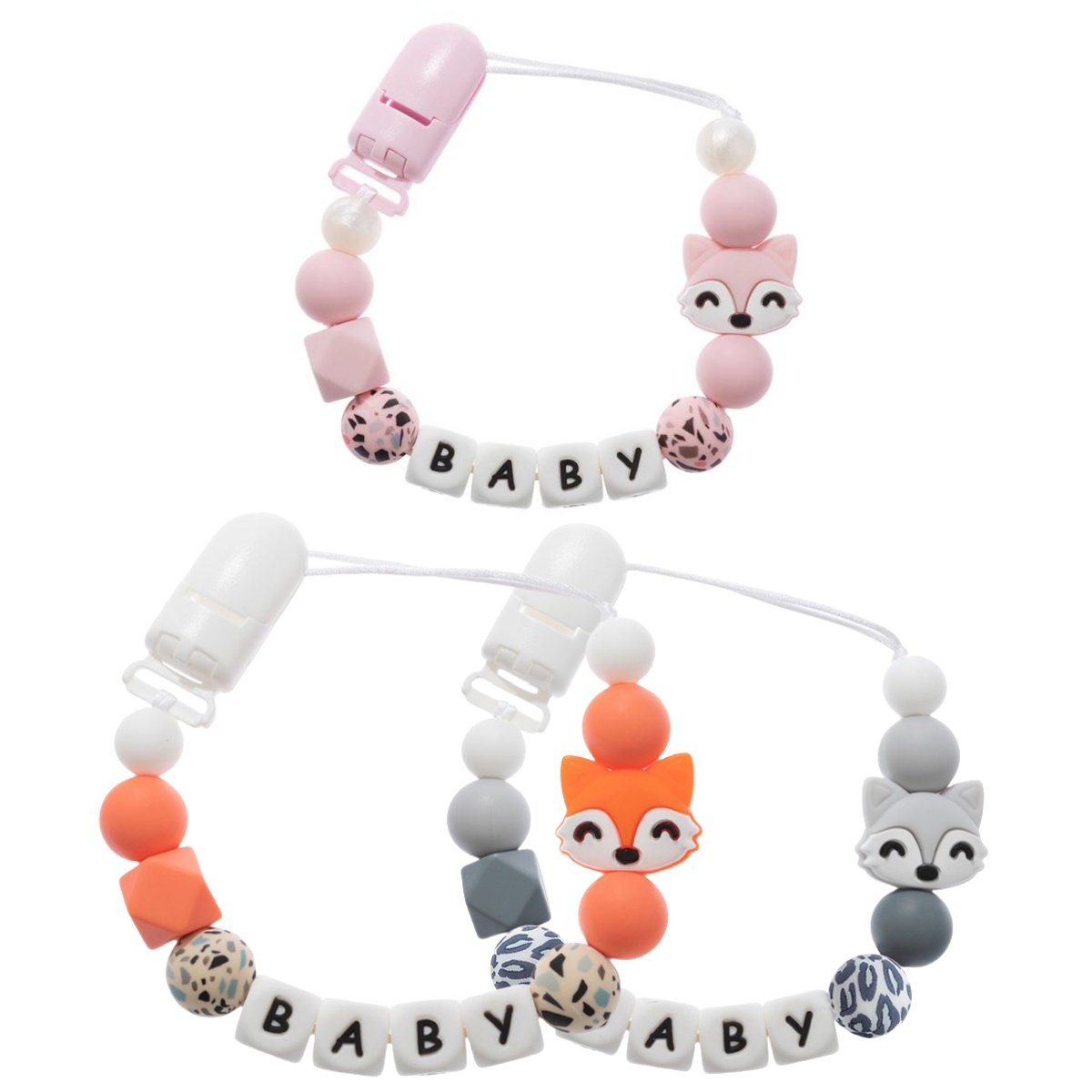 Cartoon Personalized Name Hand - огляд і ціна Baby Food Teether