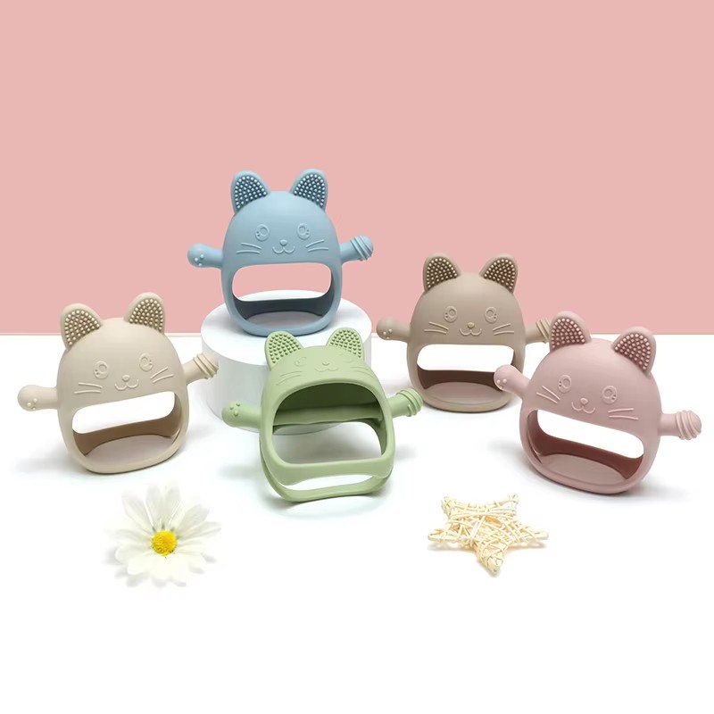 1PC Baby Silicone Teethers Glo - огляд і ціна Baby Food Teether