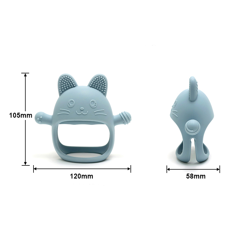 1PC Baby Silicone Teethers Glo - огляд і ціна Baby Food Teether