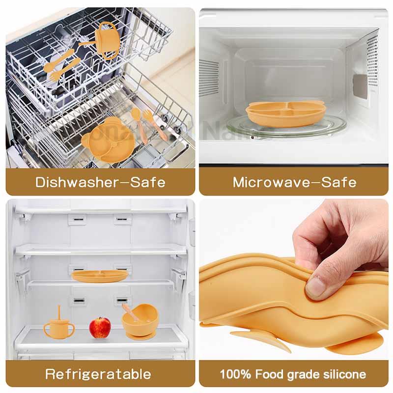 Feeding Set Silicone For Baby  - огляд і ціна Baby Food Dinner