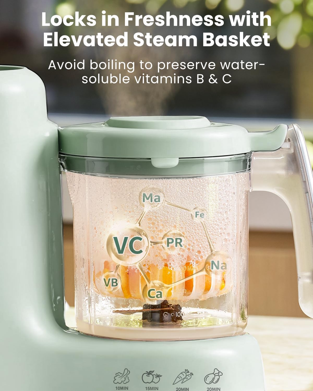 Baby Food Maker Steam Basket F - огляд і ціна Baby Food Maker And Steamer