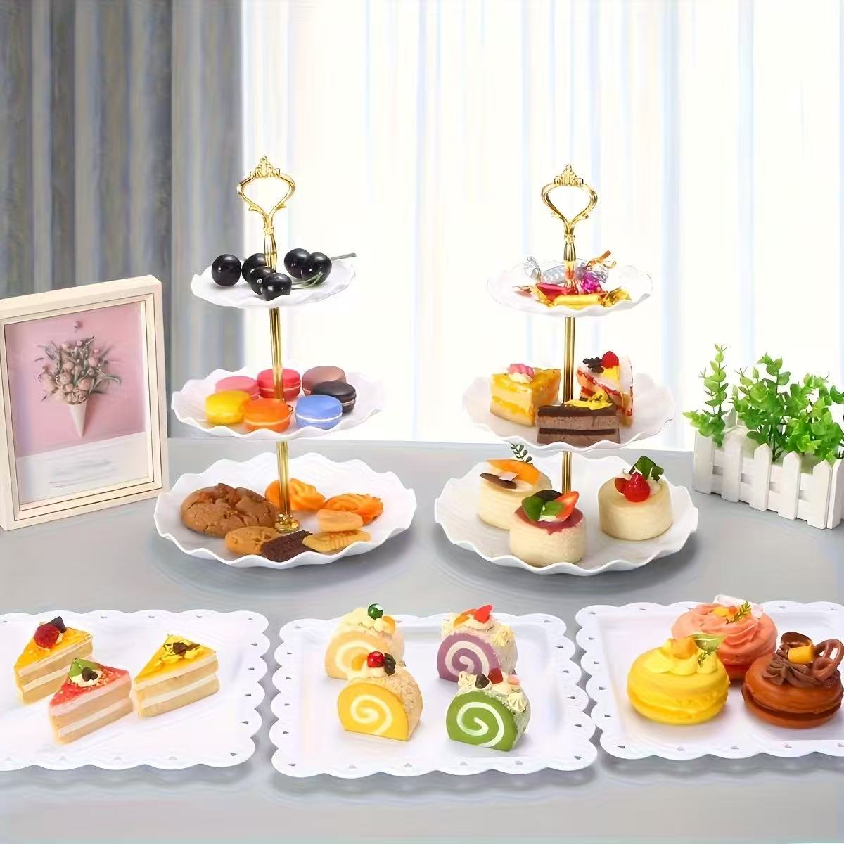 1/3/4/5PCS Decorative Food Tra - огляд і ціна Baby Food Dinner