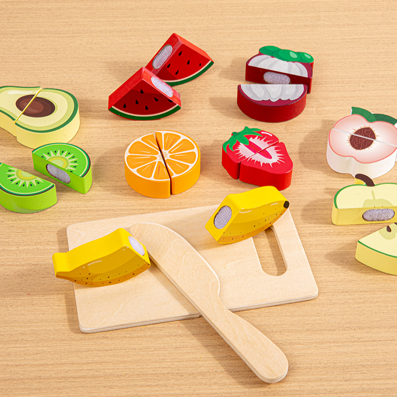 Wooden Kitchen Pretend Toy Sim - огляд і ціна Baby Food Cooking Set