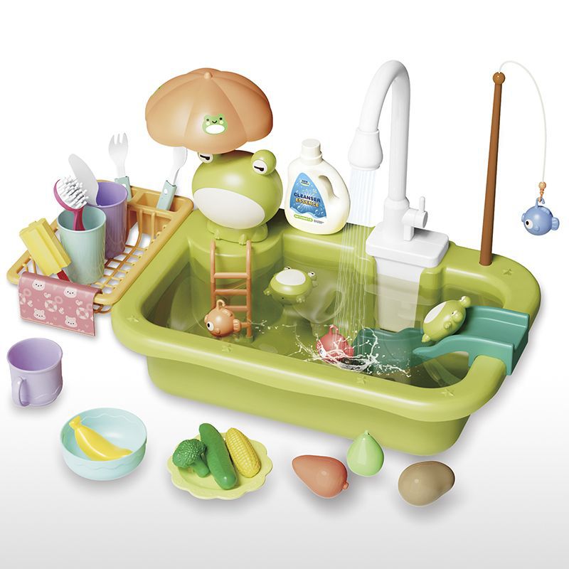 Kids Kitchen Sink Toys Electri - огляд і ціна Baby Food Cooking Set