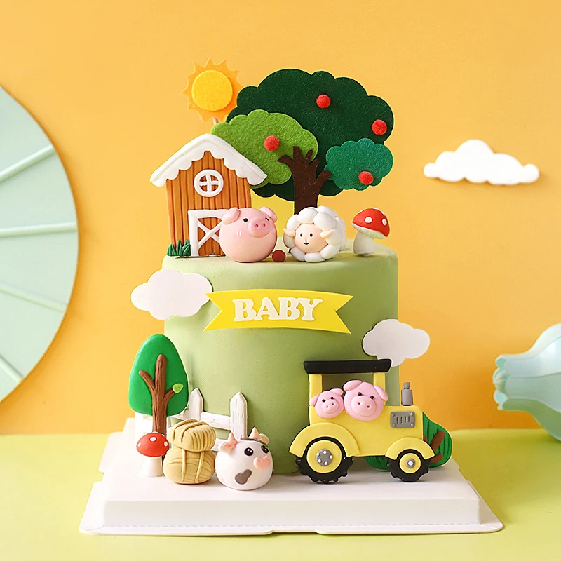 Happy Birthday Cake Topper Far - огляд і ціна Baby Food Dessert