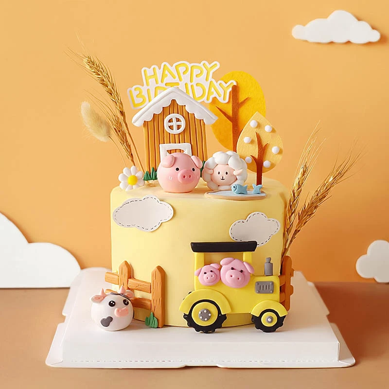 Happy Birthday Cake Topper Far - огляд і ціна Baby Food Dessert