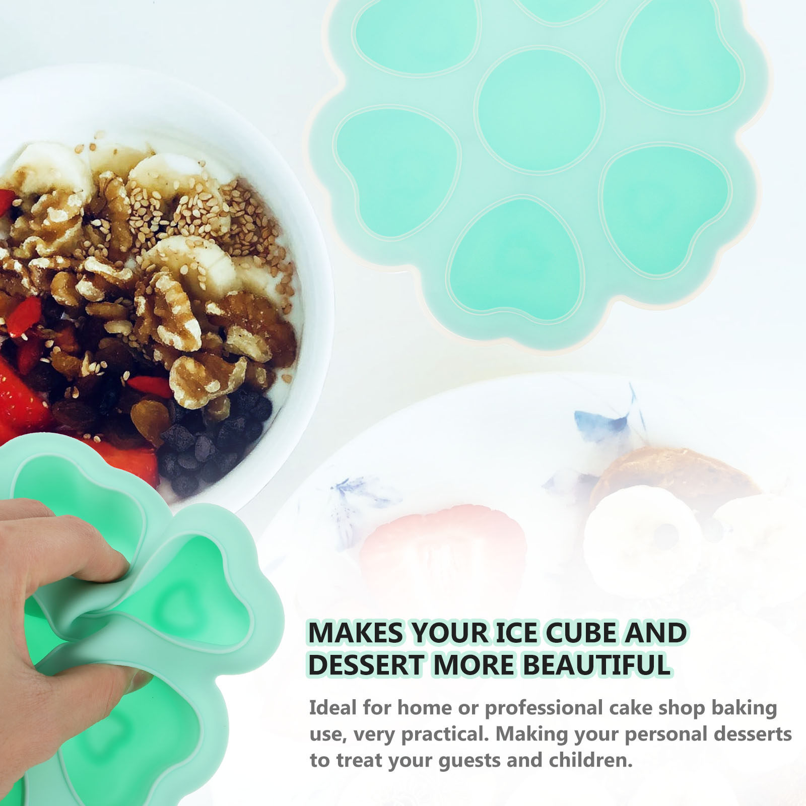 Heart Shaped Silicone Food Sto - огляд і ціна Baby Food Dessert