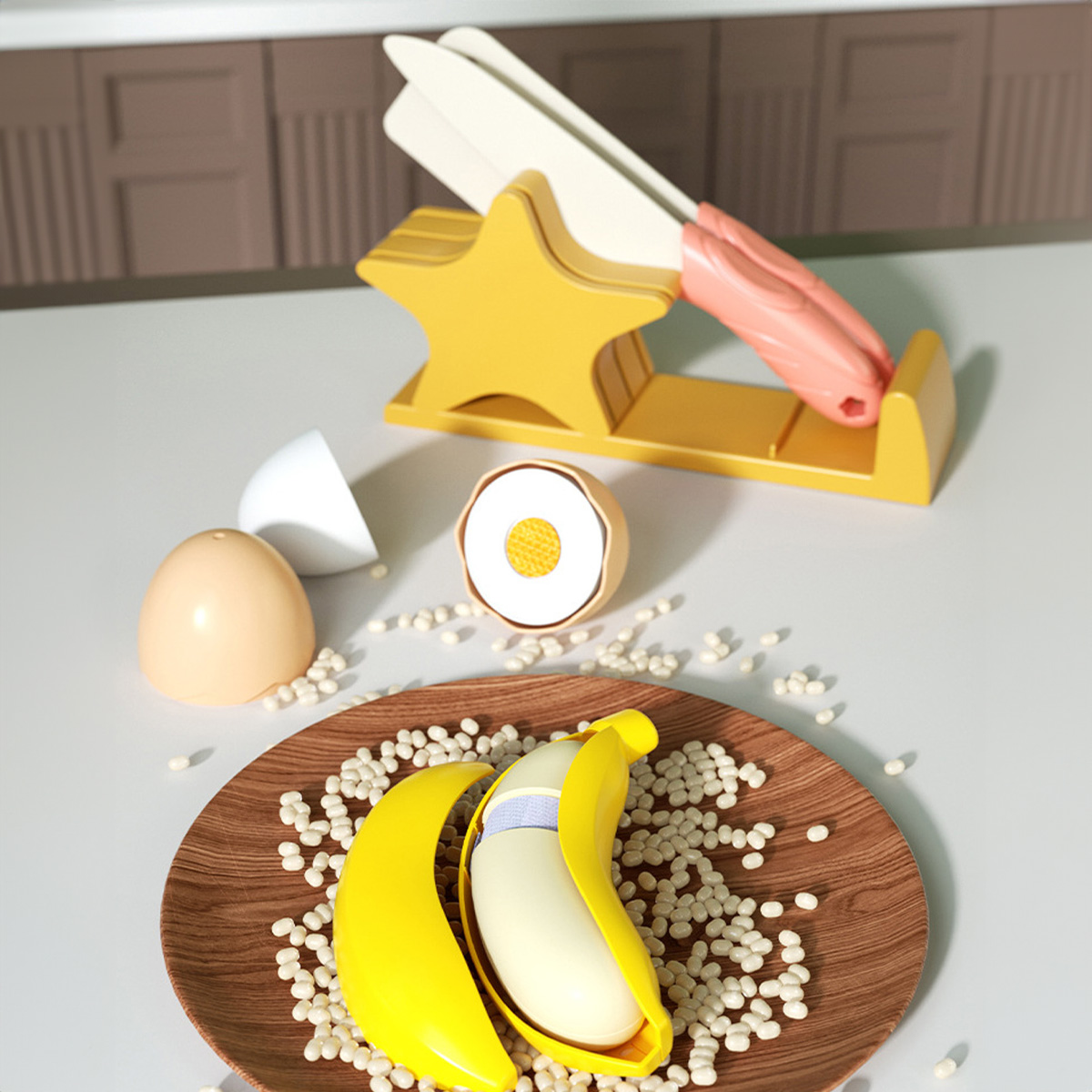 Cutting Play Food Toys Kitchen - огляд і ціна Baby Food Cooking Set