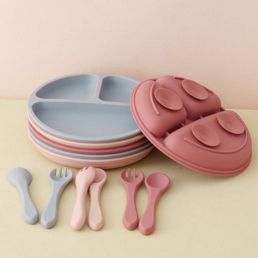 3PCS Children's Tableware Set  - огляд і ціна Baby Food Dinner