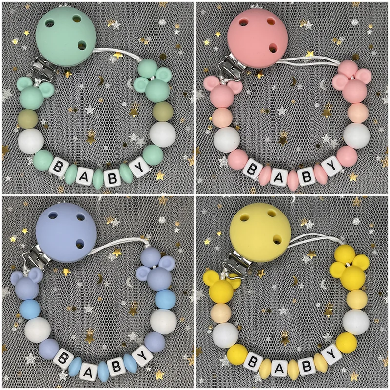 Baby Pacifier Clip Personalise - огляд і ціна Baby Food Teether