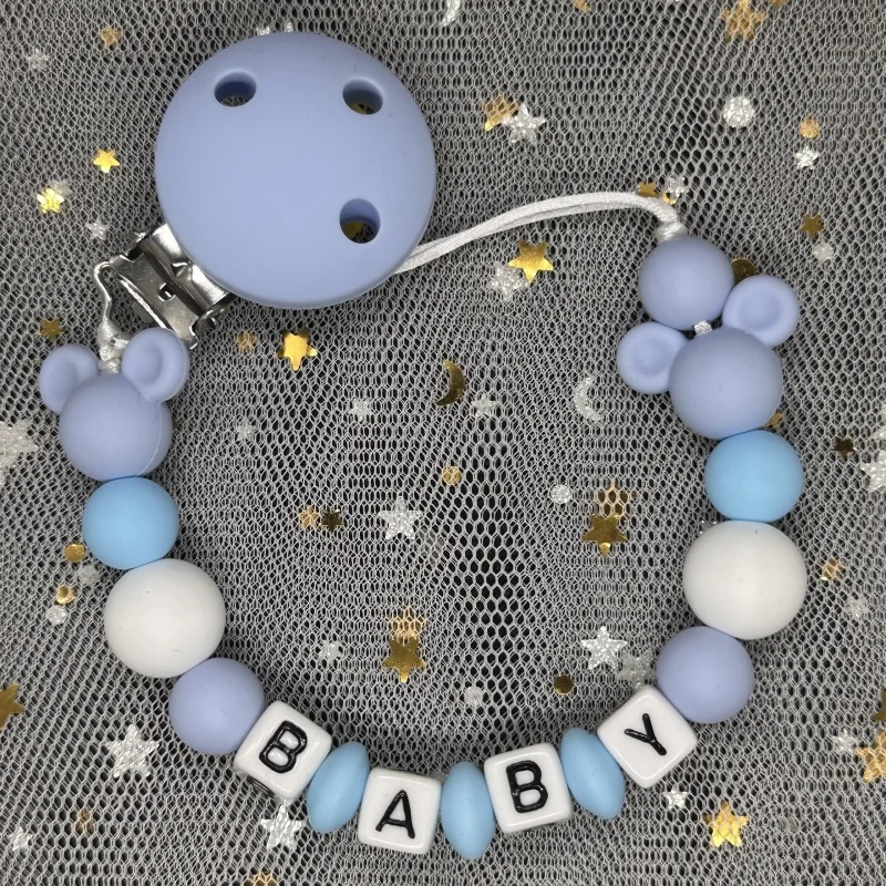 Baby Pacifier Clip Personalise - огляд і ціна Baby Food Teether