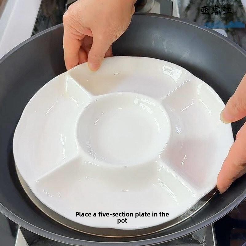 Five-Compartment Ceramic Dinne - огляд і ціна Baby Food Steamer Baby Safe