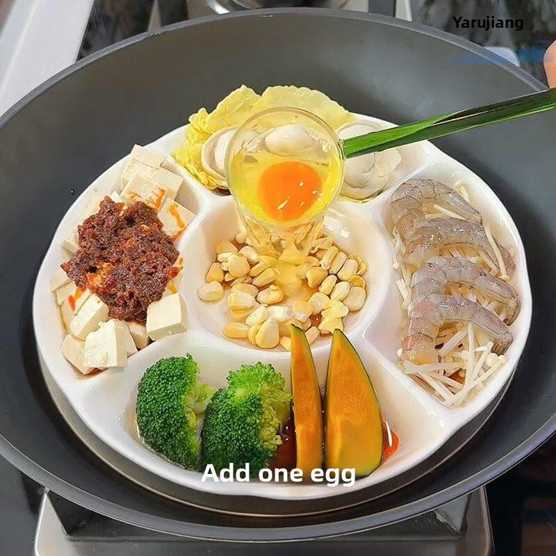 Five-Compartment Ceramic Dinne - огляд і ціна Baby Food Steamer Baby Safe