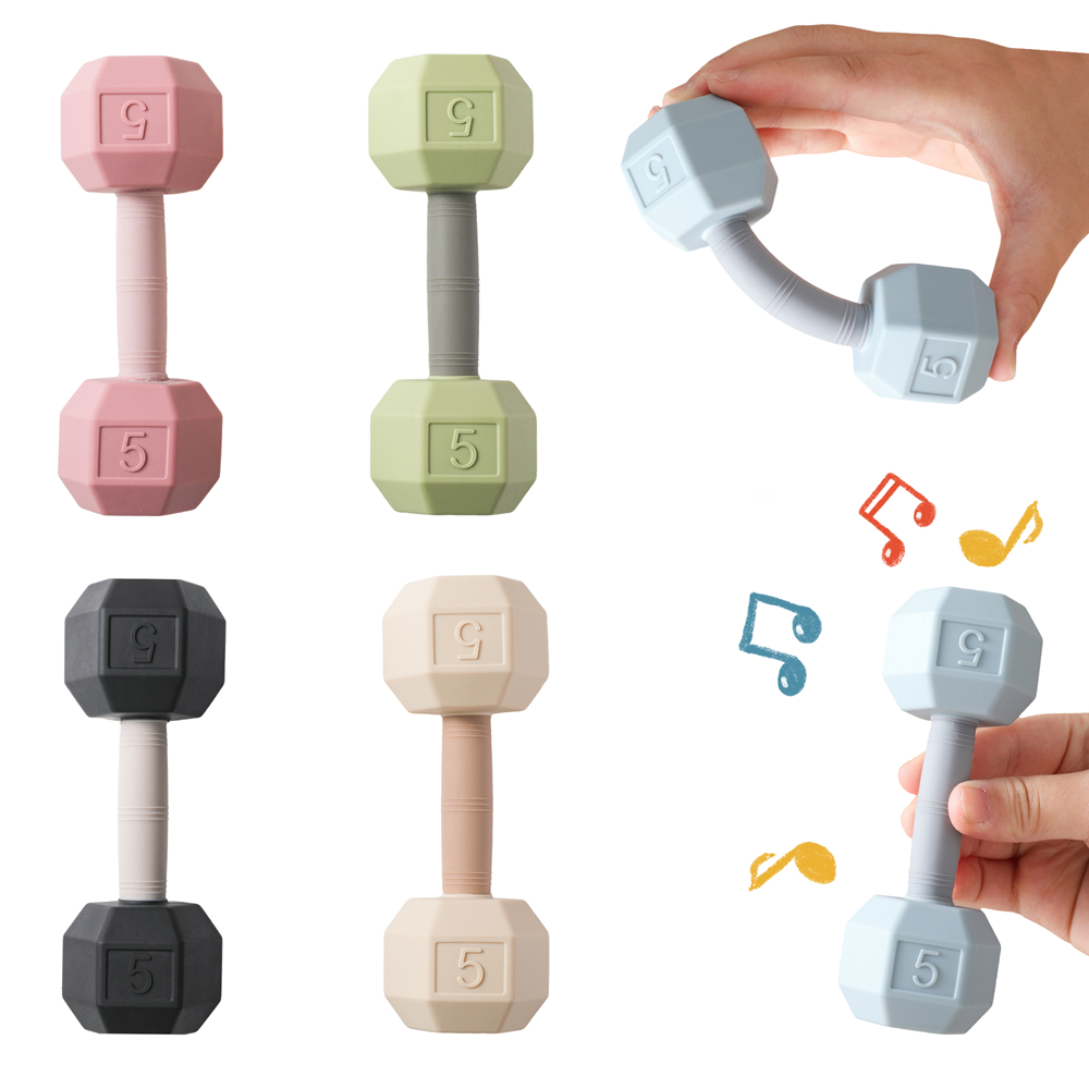 Baby Silicone Dumbbell Teether - огляд і ціна Baby Food Teether