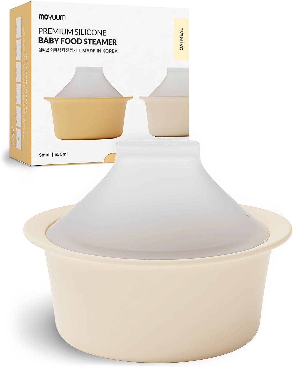 Silicone Microwave Steamer | M - огляд і ціна Baby Food Steamer Baby Safe