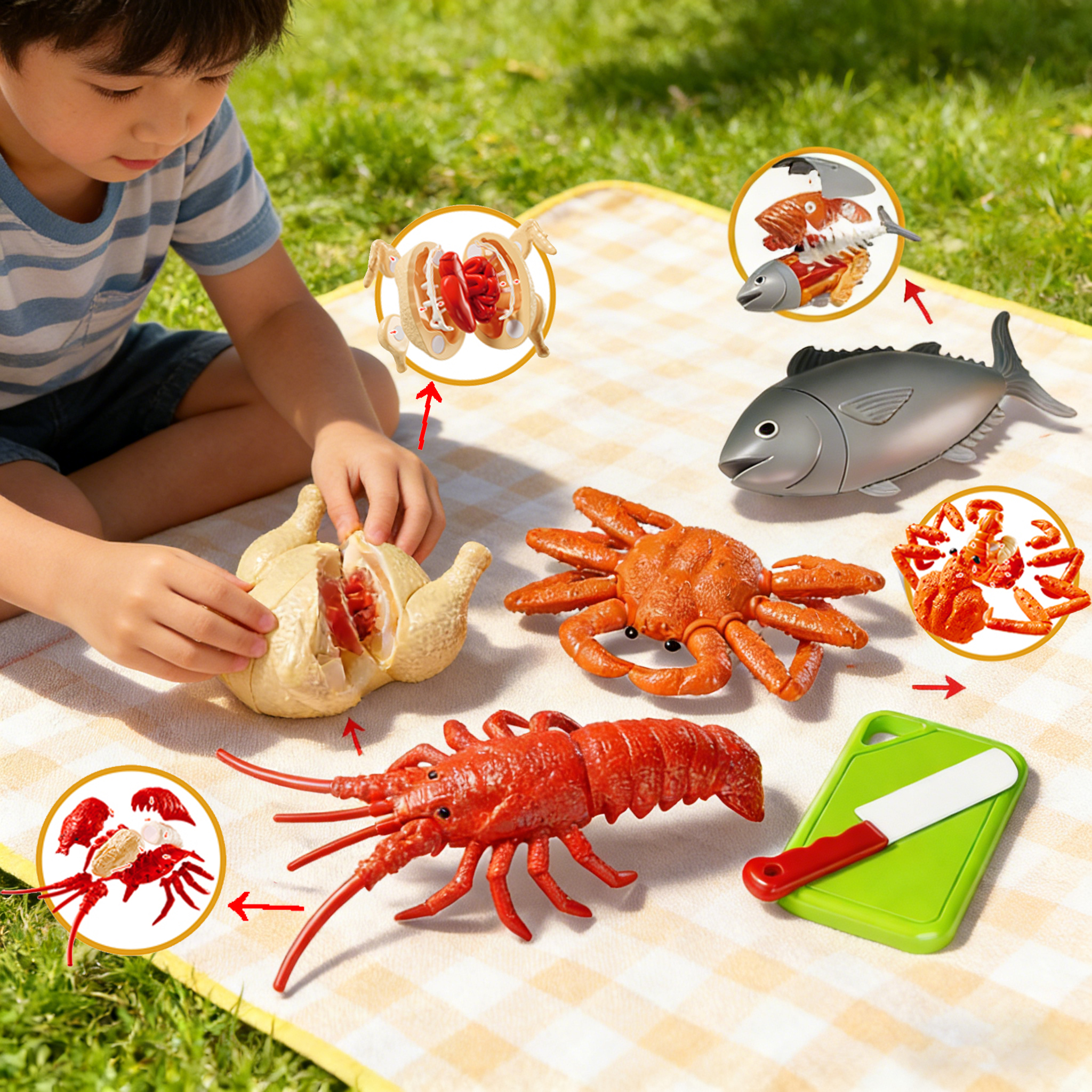 Children's Kitchen Toy Set Sim - огляд і ціна Baby Food Cooking Set