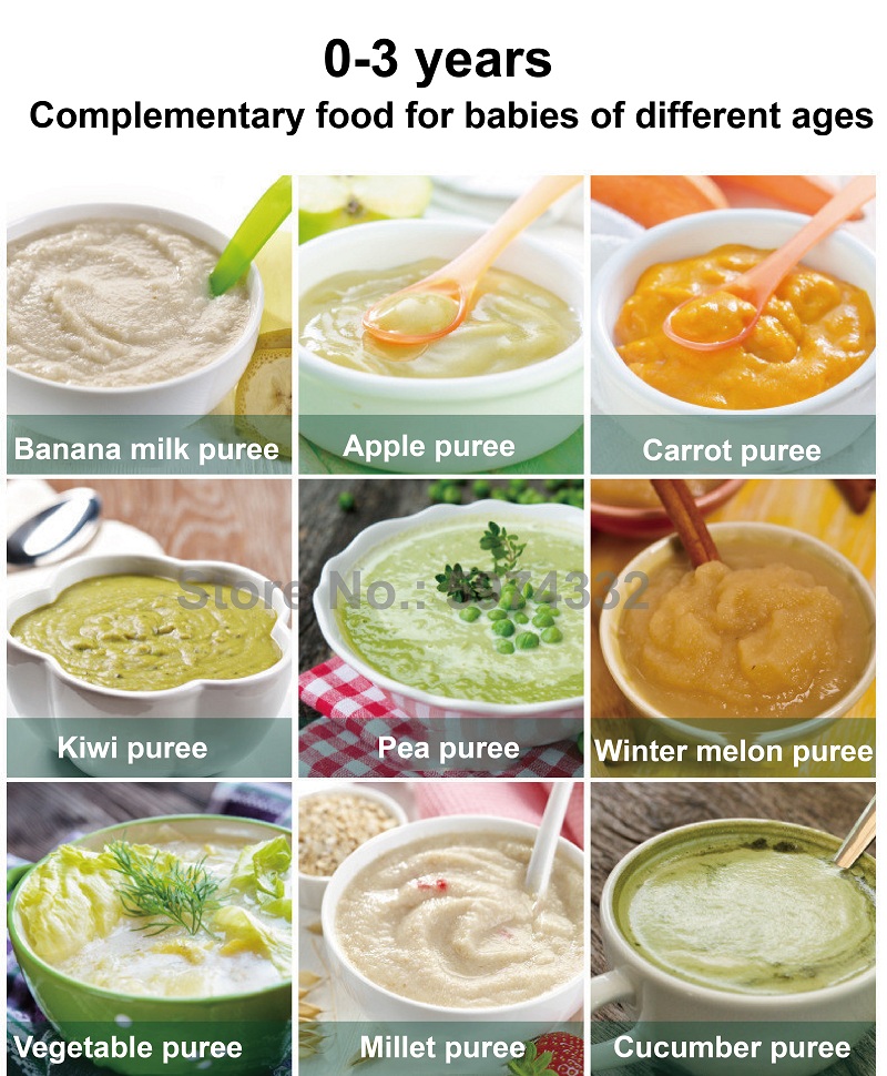 220V Multi-Function Electric B - огляд і ціна Baby Food Maker And Steamer