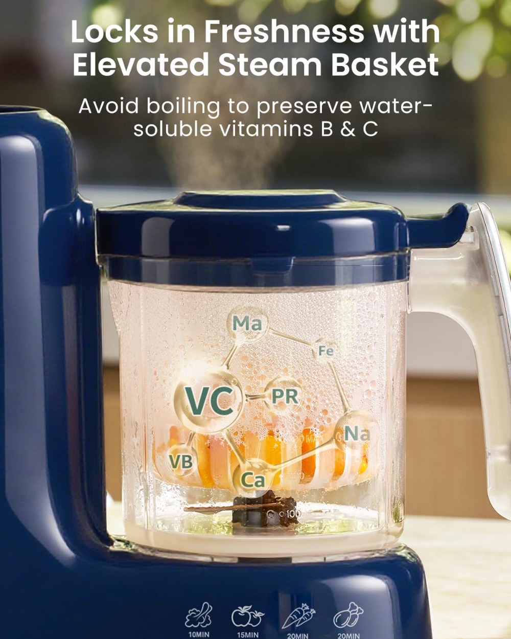 Baby Food Maker with Steam Bas - огляд і ціна Baby Food Maker And Steamer