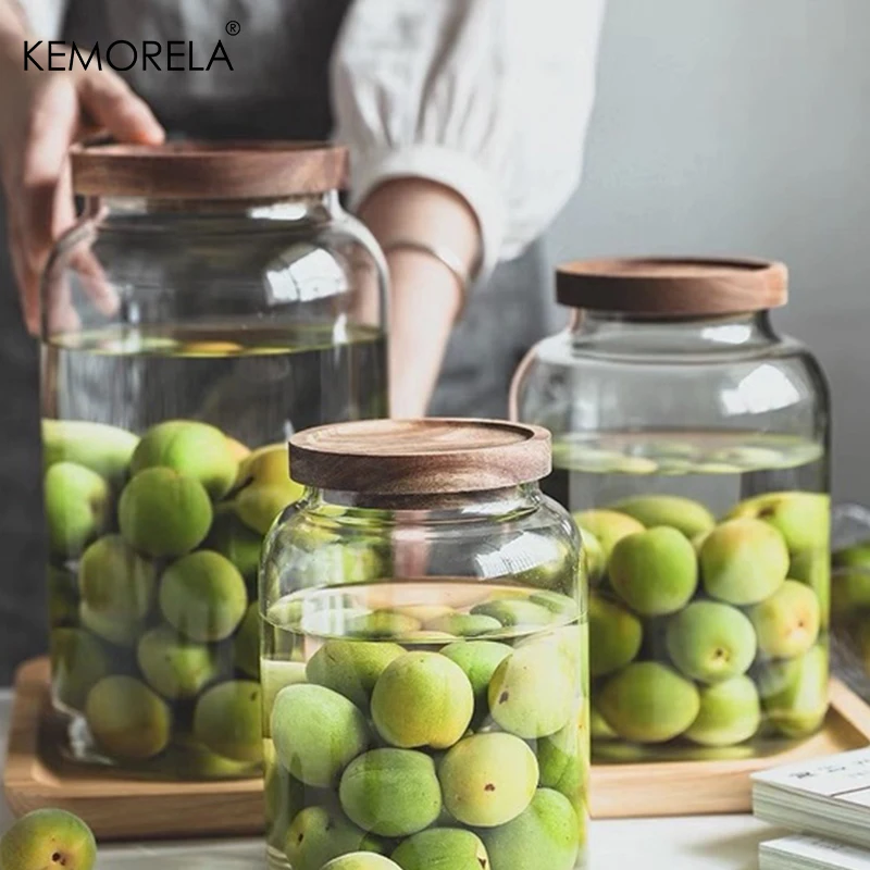 KEMORELA 3L Kitchen Glass Jars - огляд і ціна Baby Food Container Sugar Baby